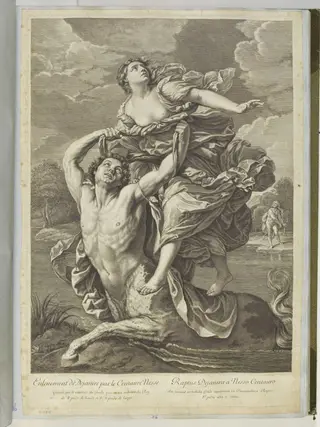 The Rape of Deianeira, by Gilles Rousselet, 1625