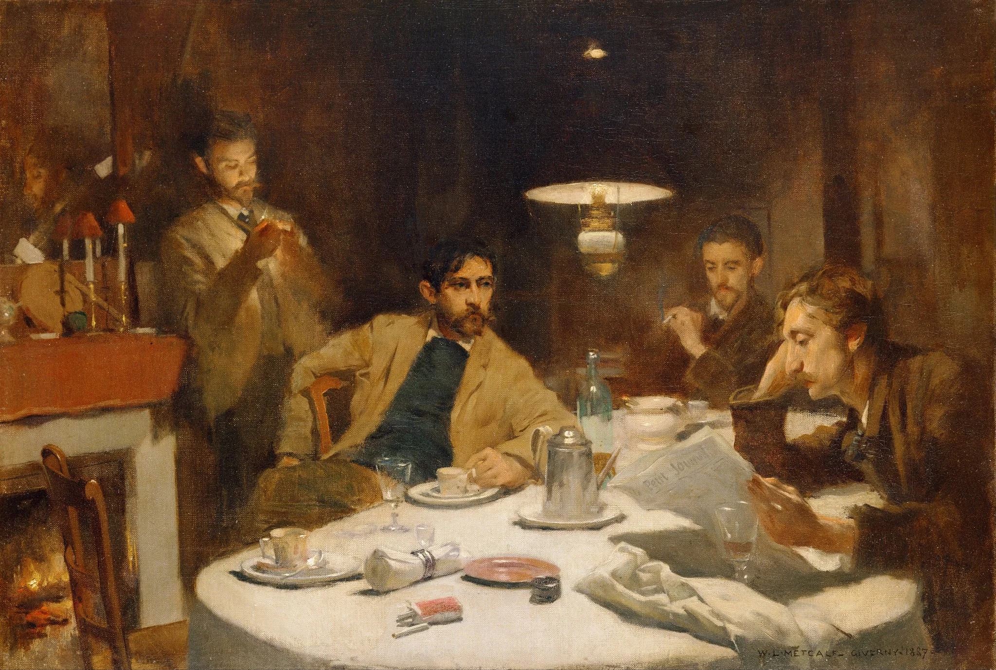 The Ten Cent Breakfast, detail