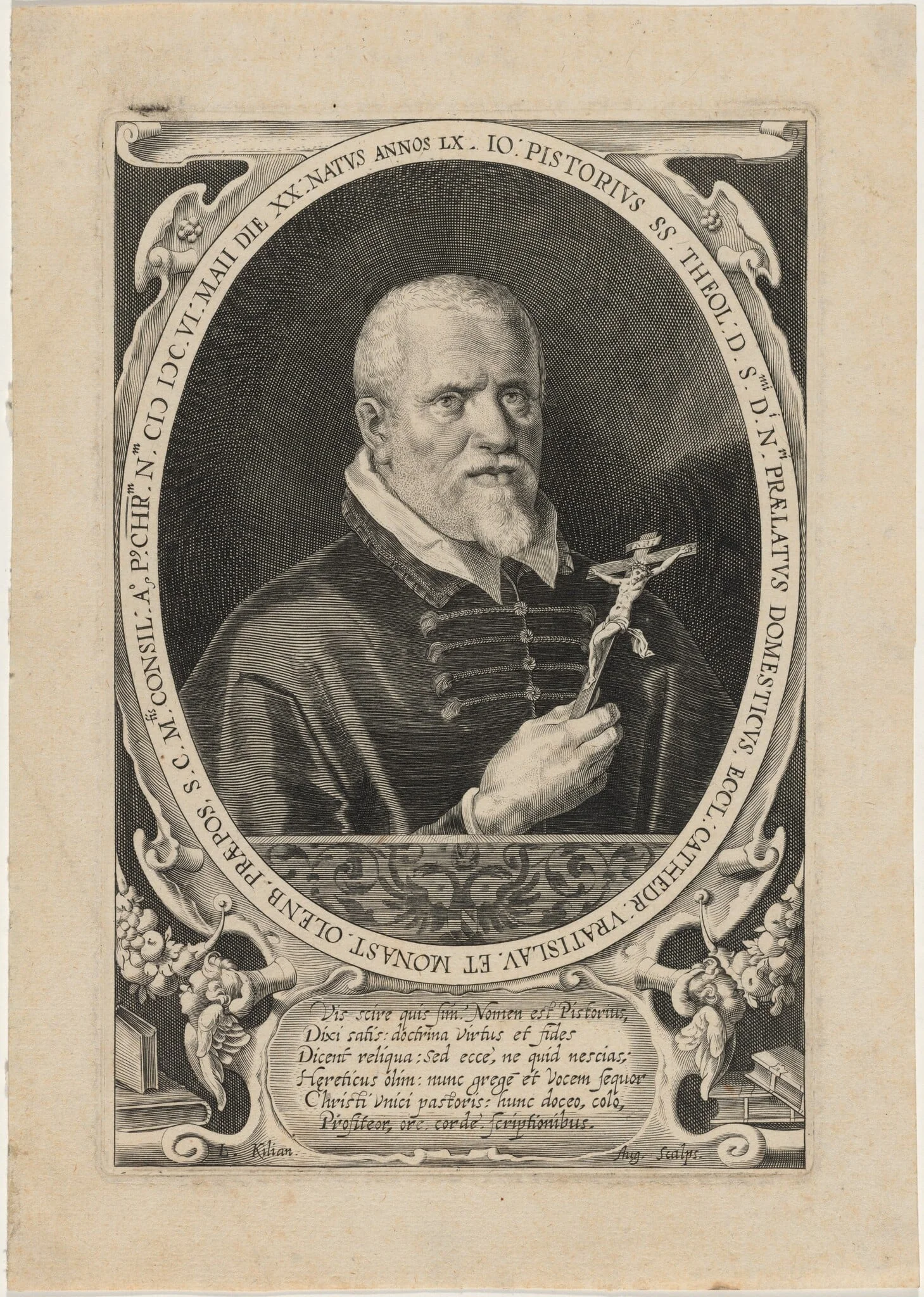 Johannes Pistorius, Divine, detail