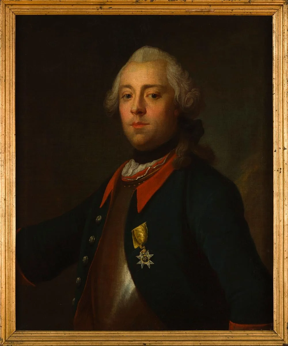 Luutnantti Carl de Geer, detail