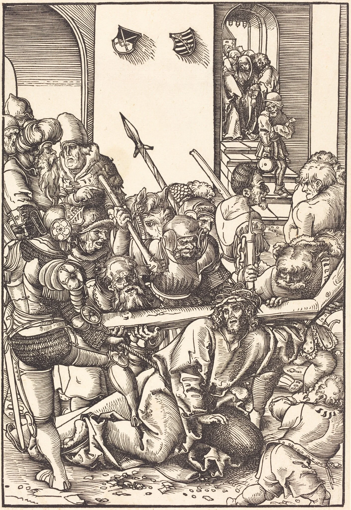 Christ Bearing the Cross, detail