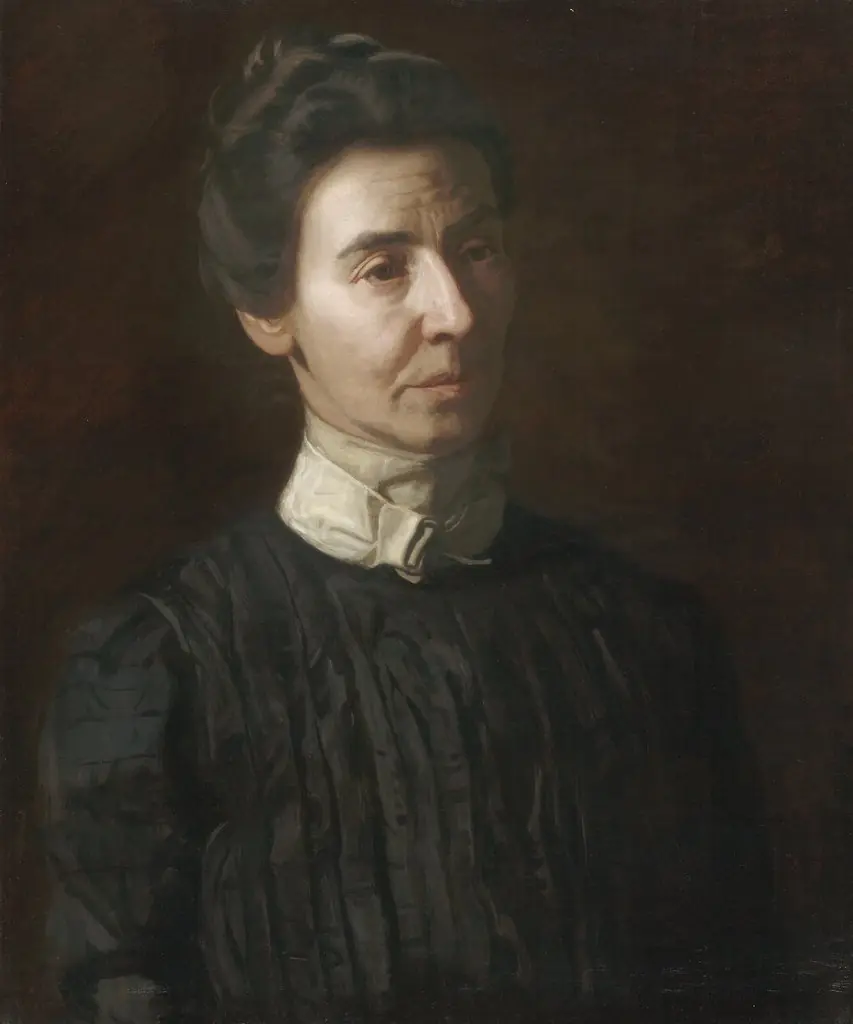 Portrait of Mary Adeline Williams, by Thomas Eakins, oil, 1900