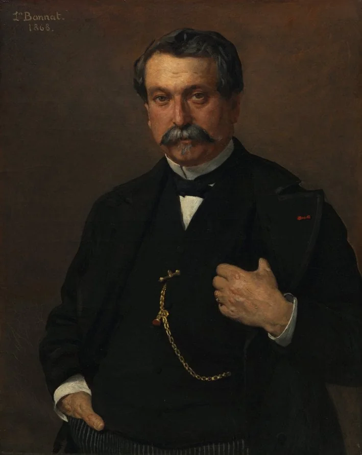 Portrait of Jean Léglise, Merchant, Mayor of Saint-Martin-de-Seignanx, detail