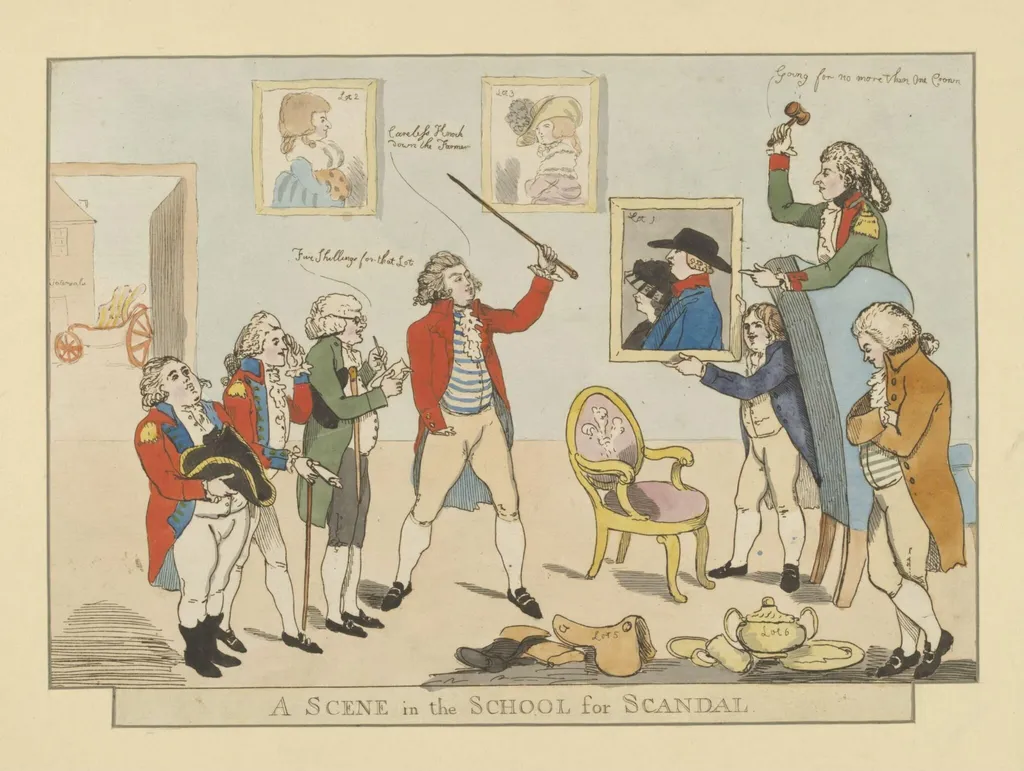 H Beard Print Collection, by S. W. Fores, 18