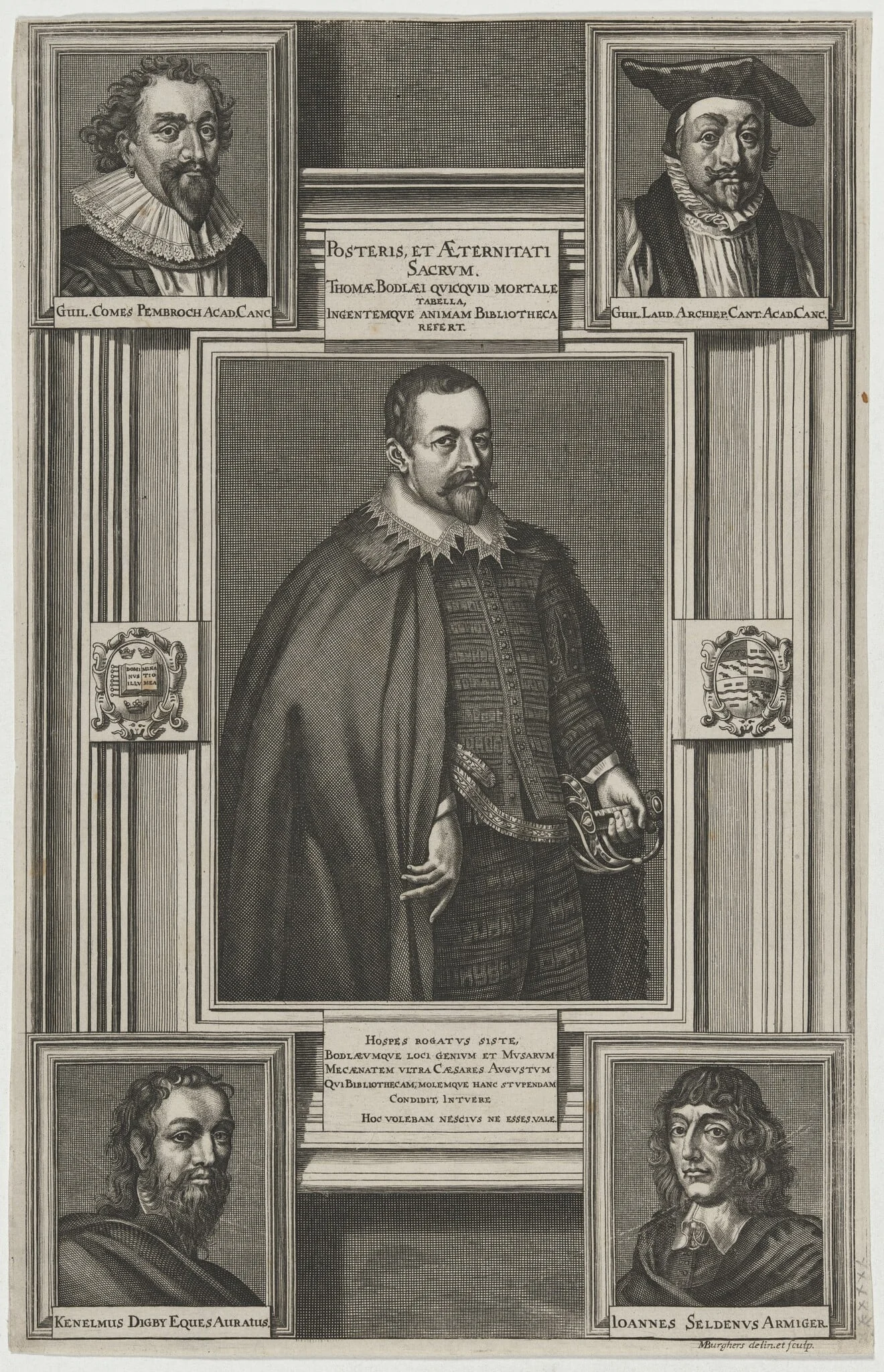 Thomas Bodley, detail