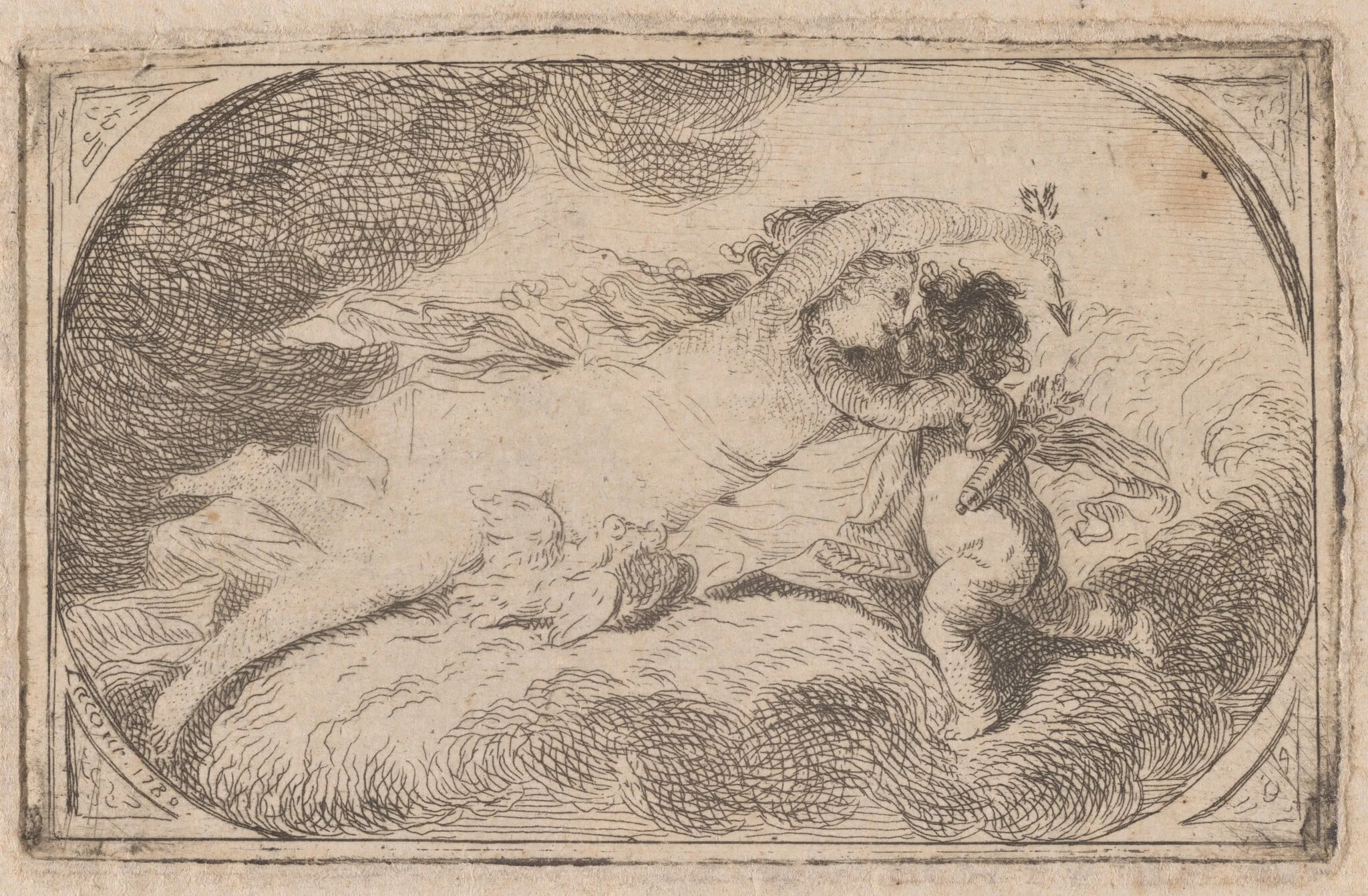 Venus and Cupid, detail