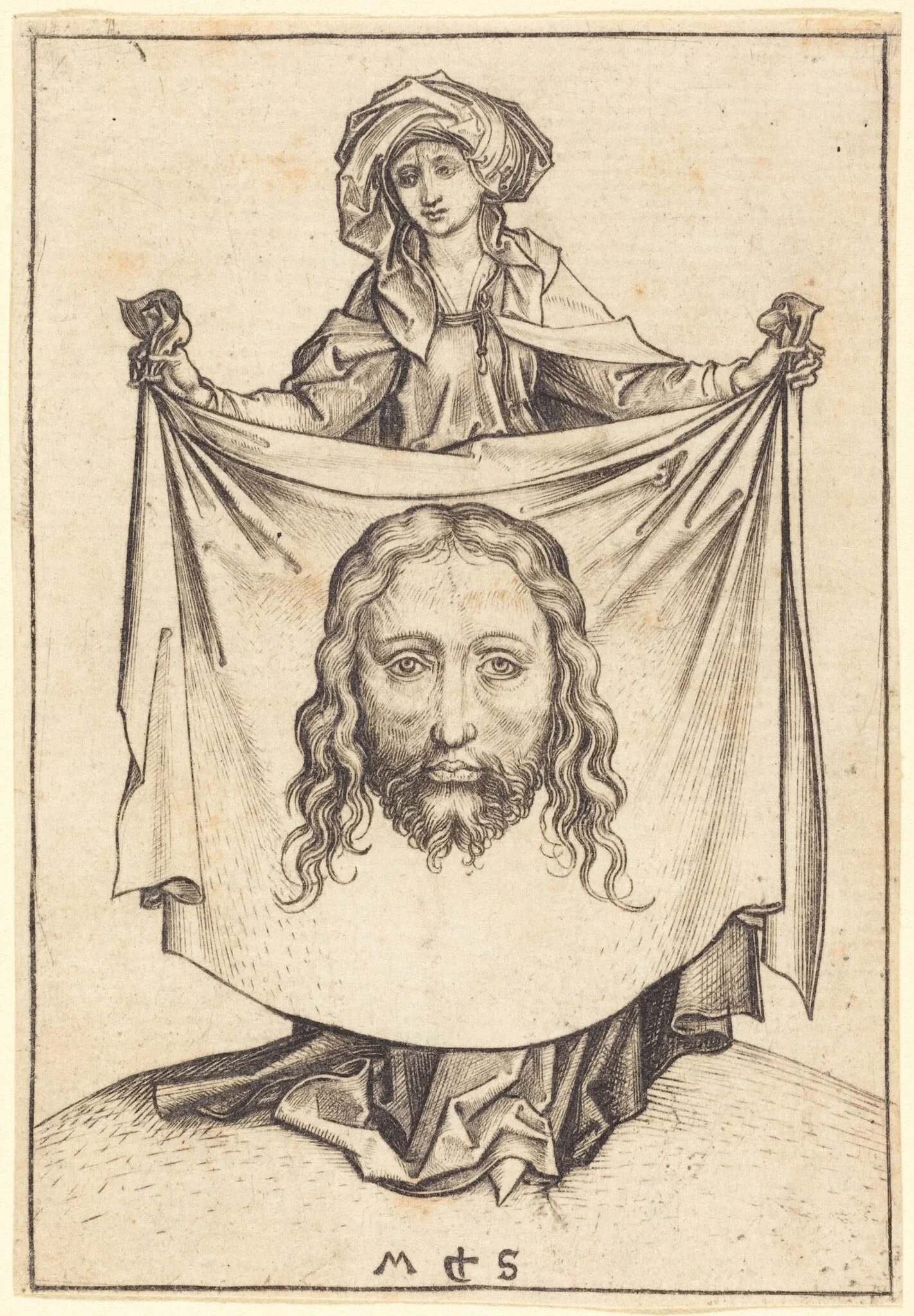 Saint Veronica, detail