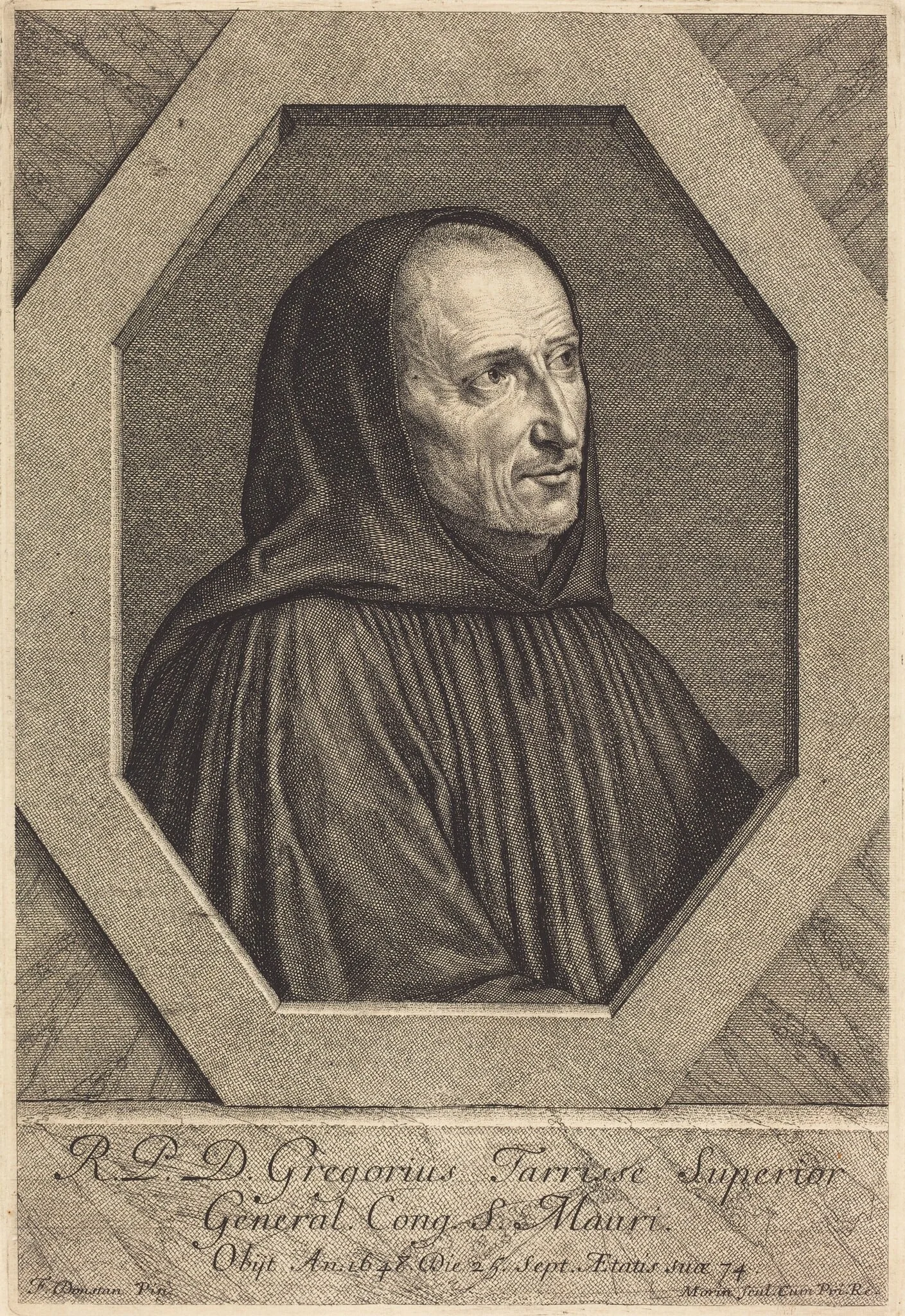 Dom Jean Gregoire Tarrisse, detail