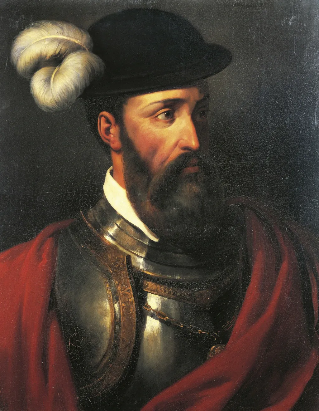 Francisco Pizarro, conqueror (1475–1541), by Amable-Paul Coutan, oil, 1834