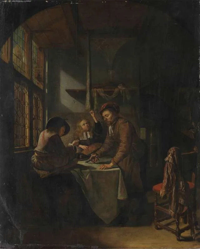 Tailor's Workshop, detail