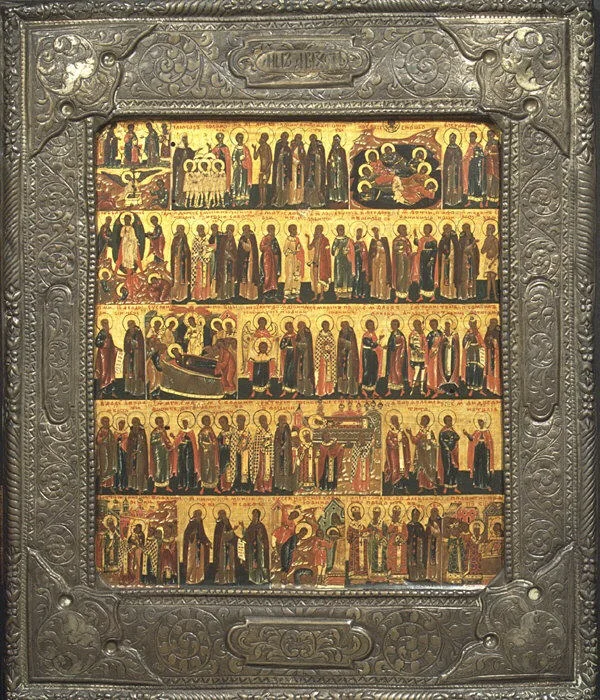 Calendar of Saints and Festivals, detail