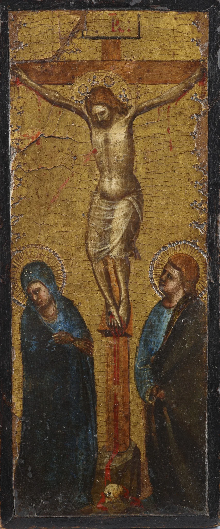 Crucifixion (Wing of a Triptych), detail