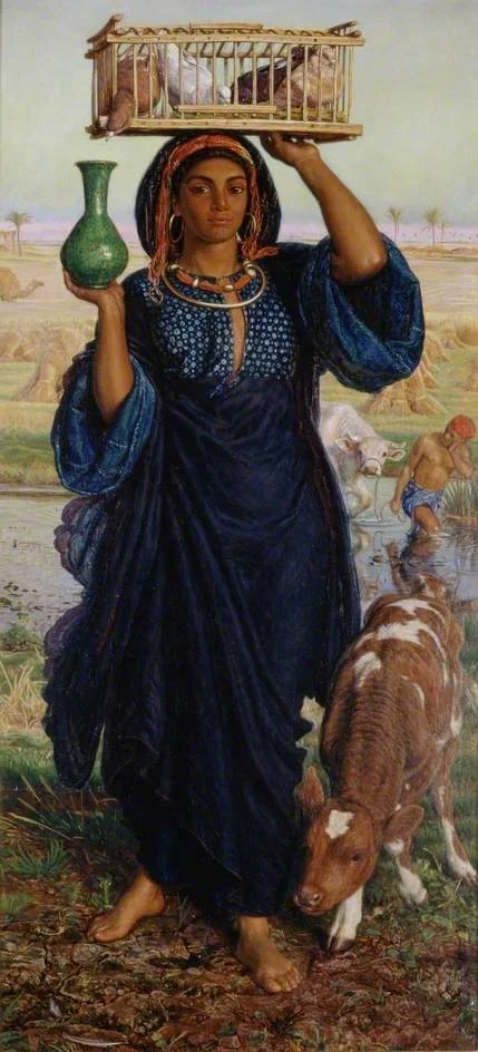 The Afterglow in Egypt, detail