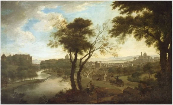 A Panorama of Kilkenny, detail