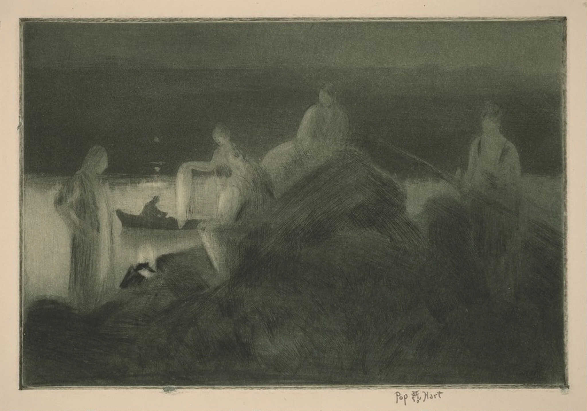 Campfire, detail
