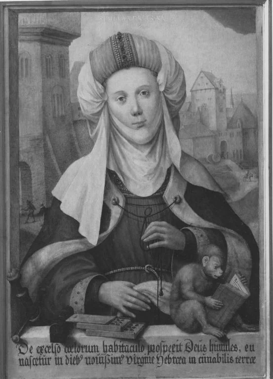 Sibylla Erythraea, detail