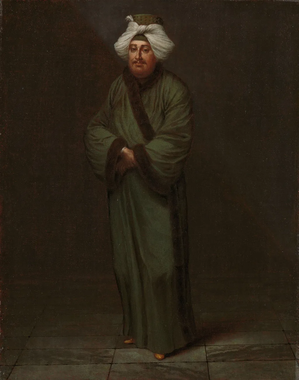 Mehmet, the vizir kâhyasi, by Jean Baptiste Vanmour, oil, 1728