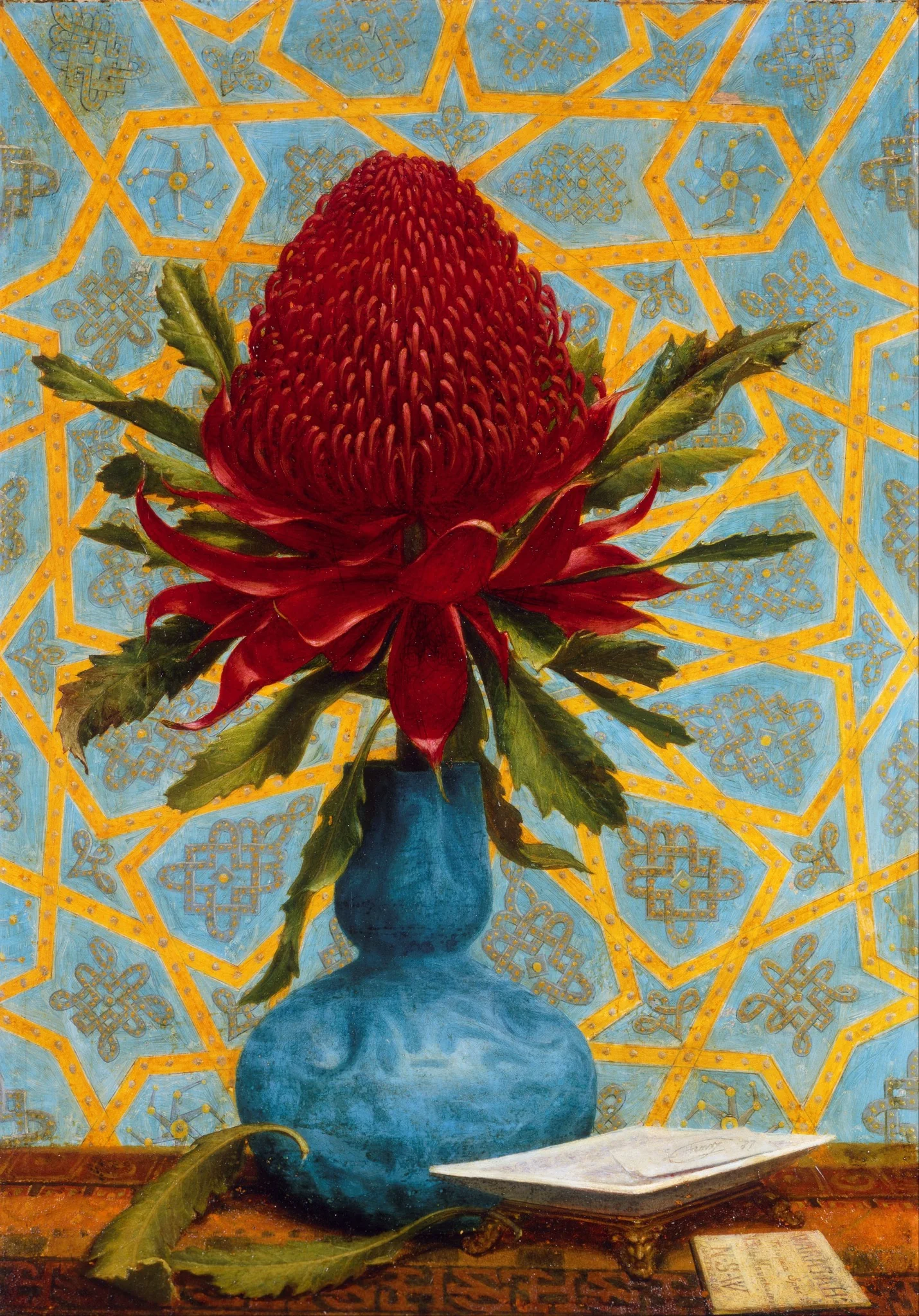 Waratah, detail