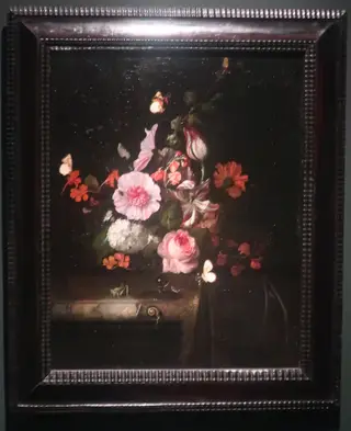 Blumenstück, by Rachel Ruysch, oil, 1692