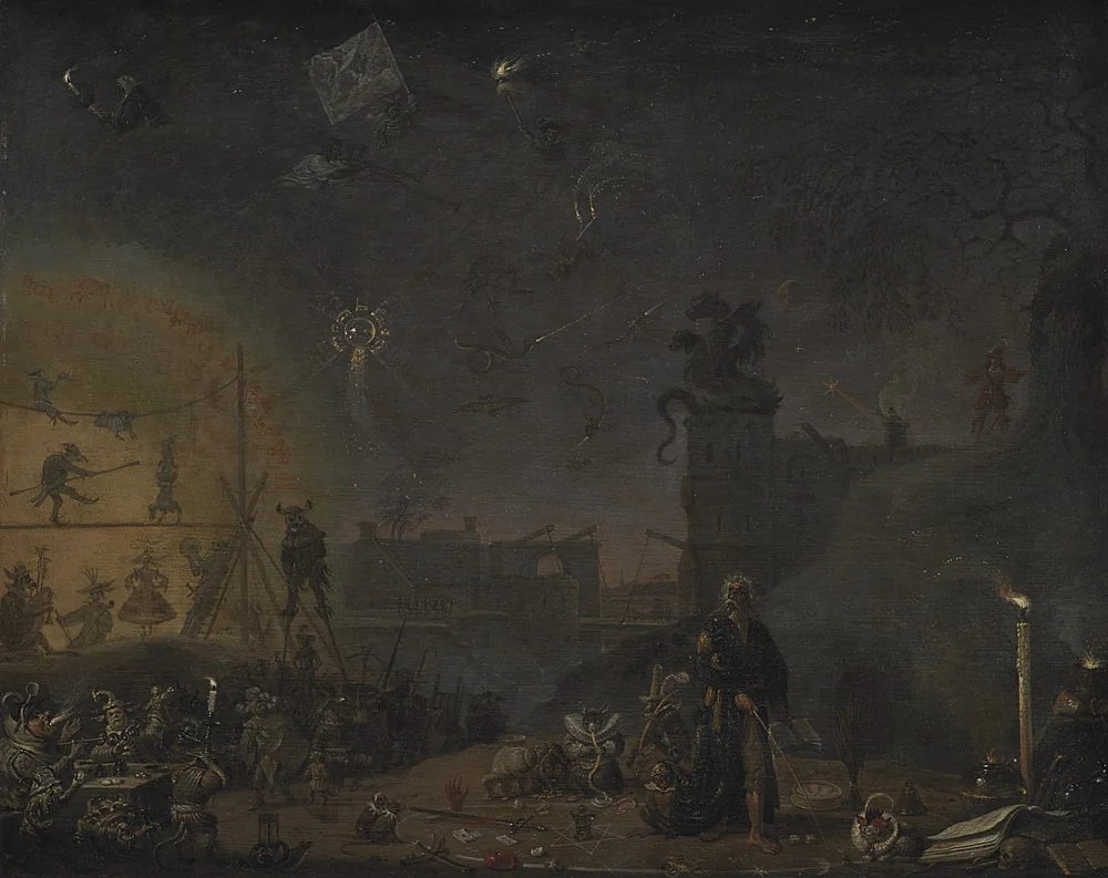 The Vision of the Sunday Child, detail