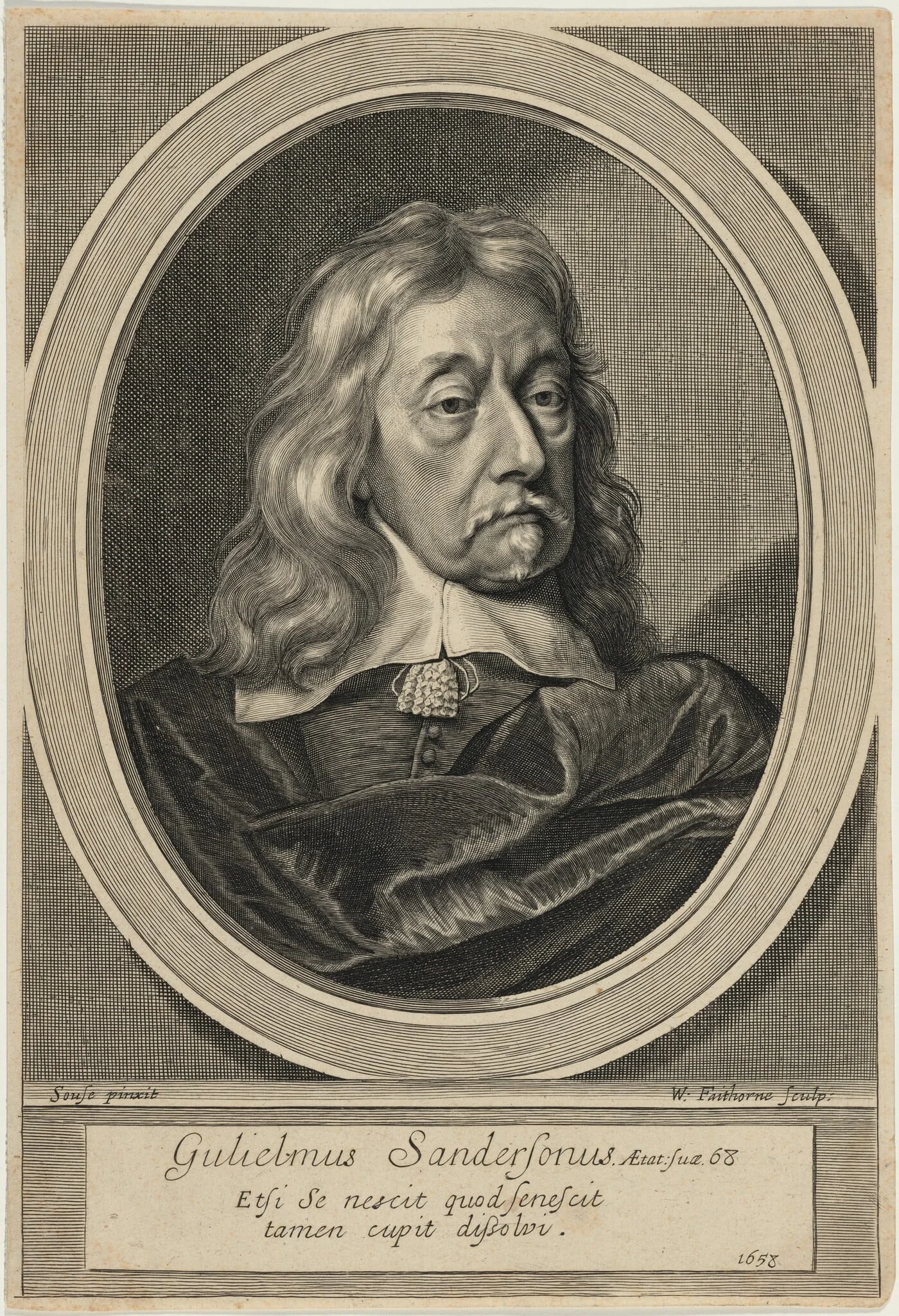 Sir William Sanderson, detail