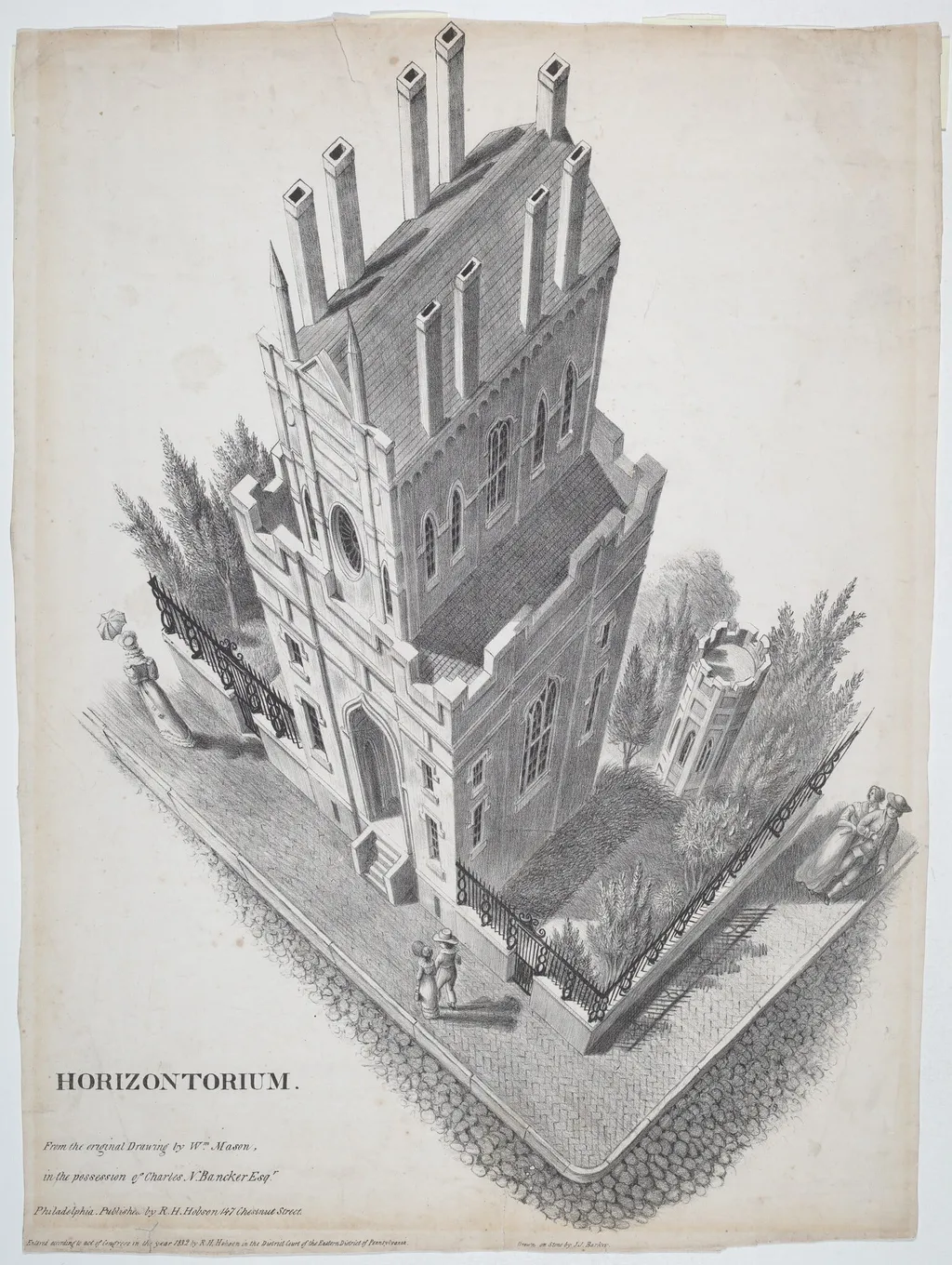 Horizontorium, by John Jesse Barker, ink, 1832
