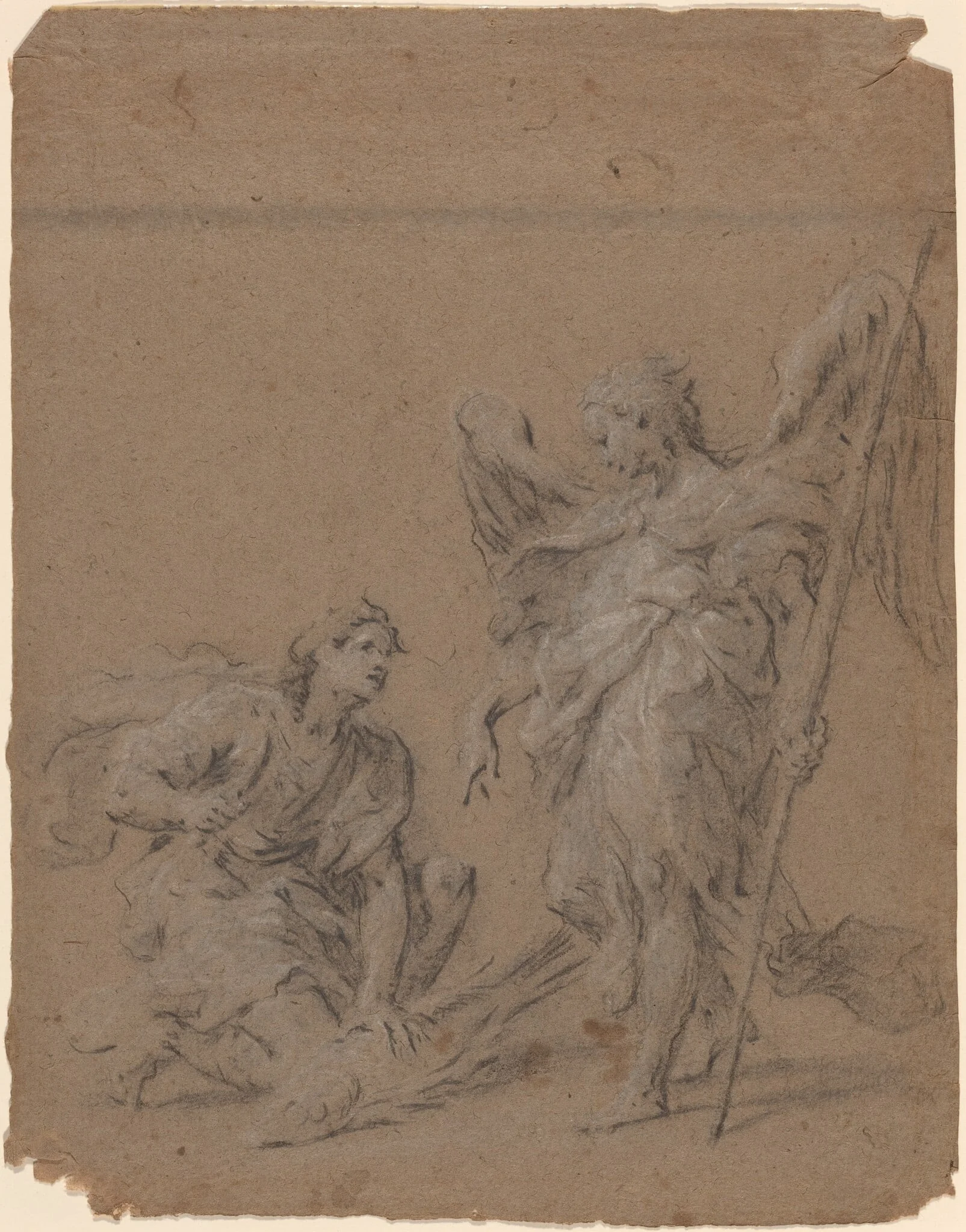 Tobias and the Angel, detail