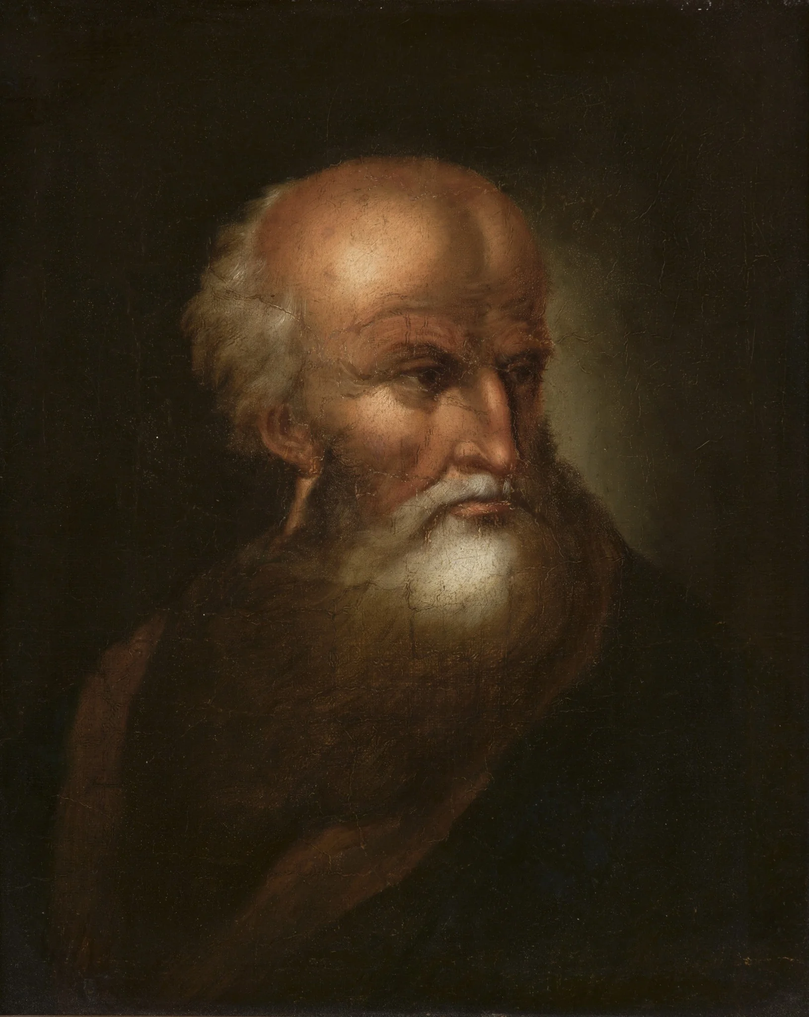 Portrait of Marek Poczobut, detail