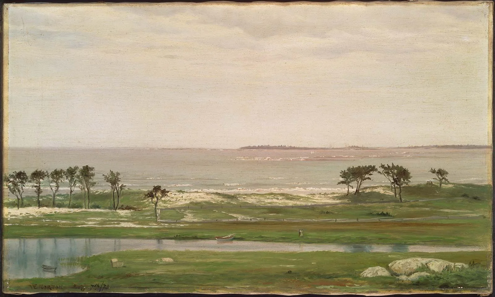 New England Coast, detail