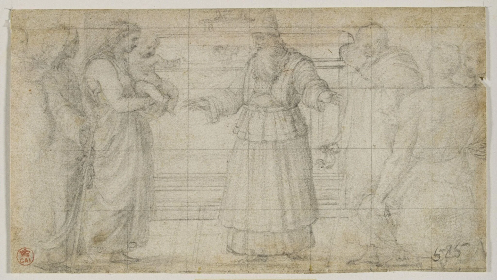 The Presentation of the Infant Christ in the Temple, detail