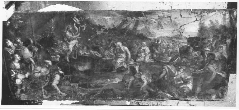 Predigt Johannes des Täufers, detail