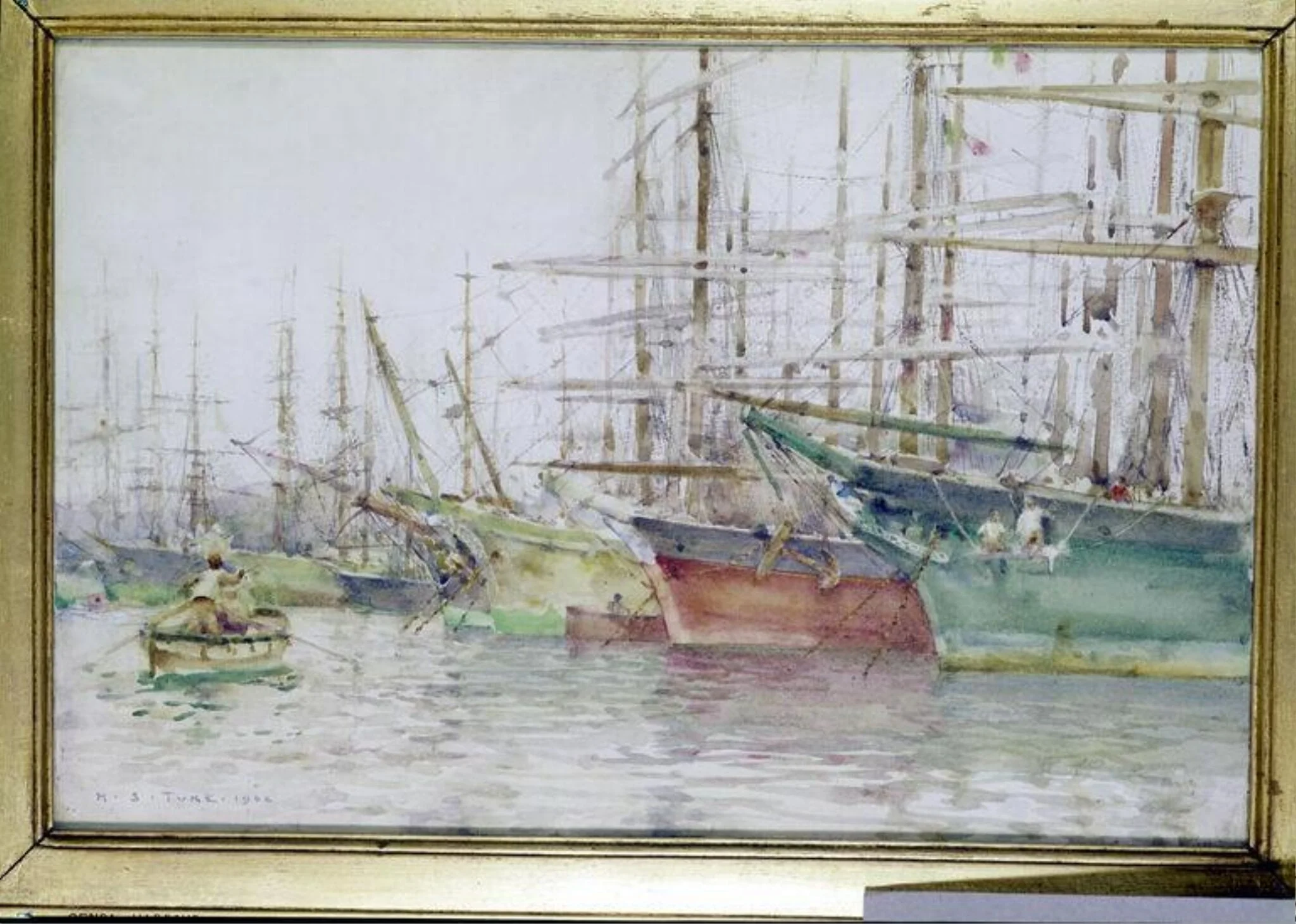 Genoa Harbour, detail
