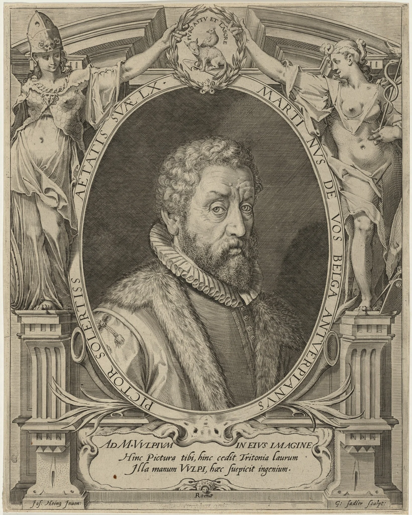Martin de Vos, detail