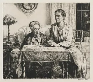 Patience, by Francis Dodd, 1921