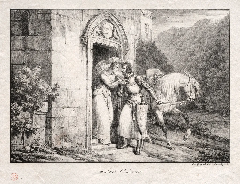 The Farewells, by Horace Vernet, 1804