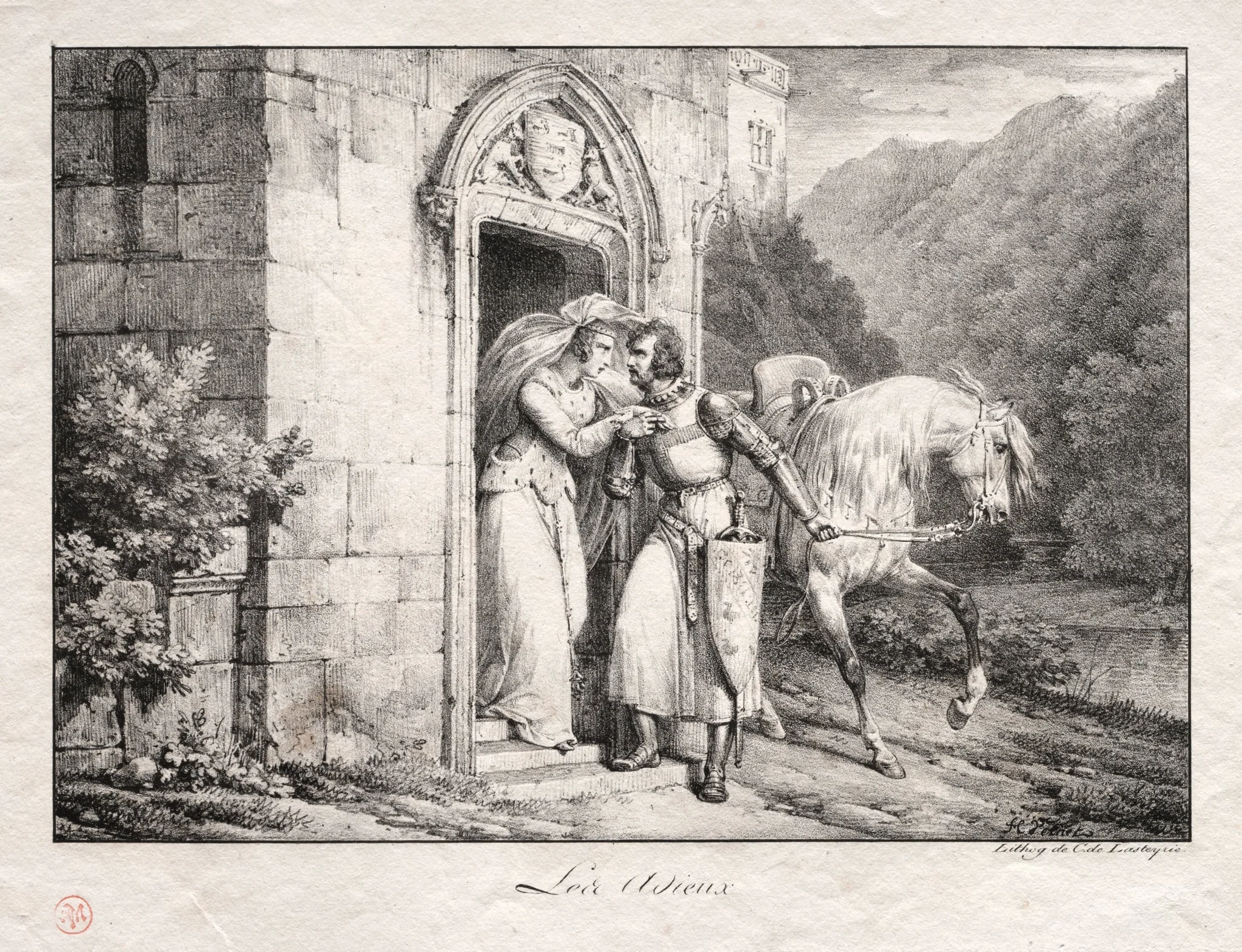 The Farewells, detail