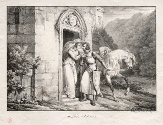 The Farewells, by Horace Vernet, 1804