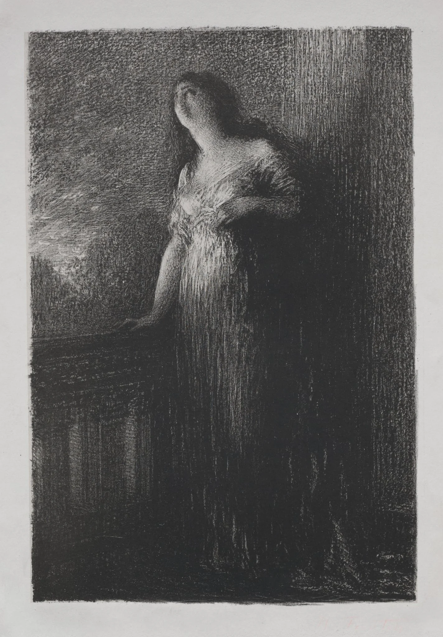 Confiding in the Night, detail