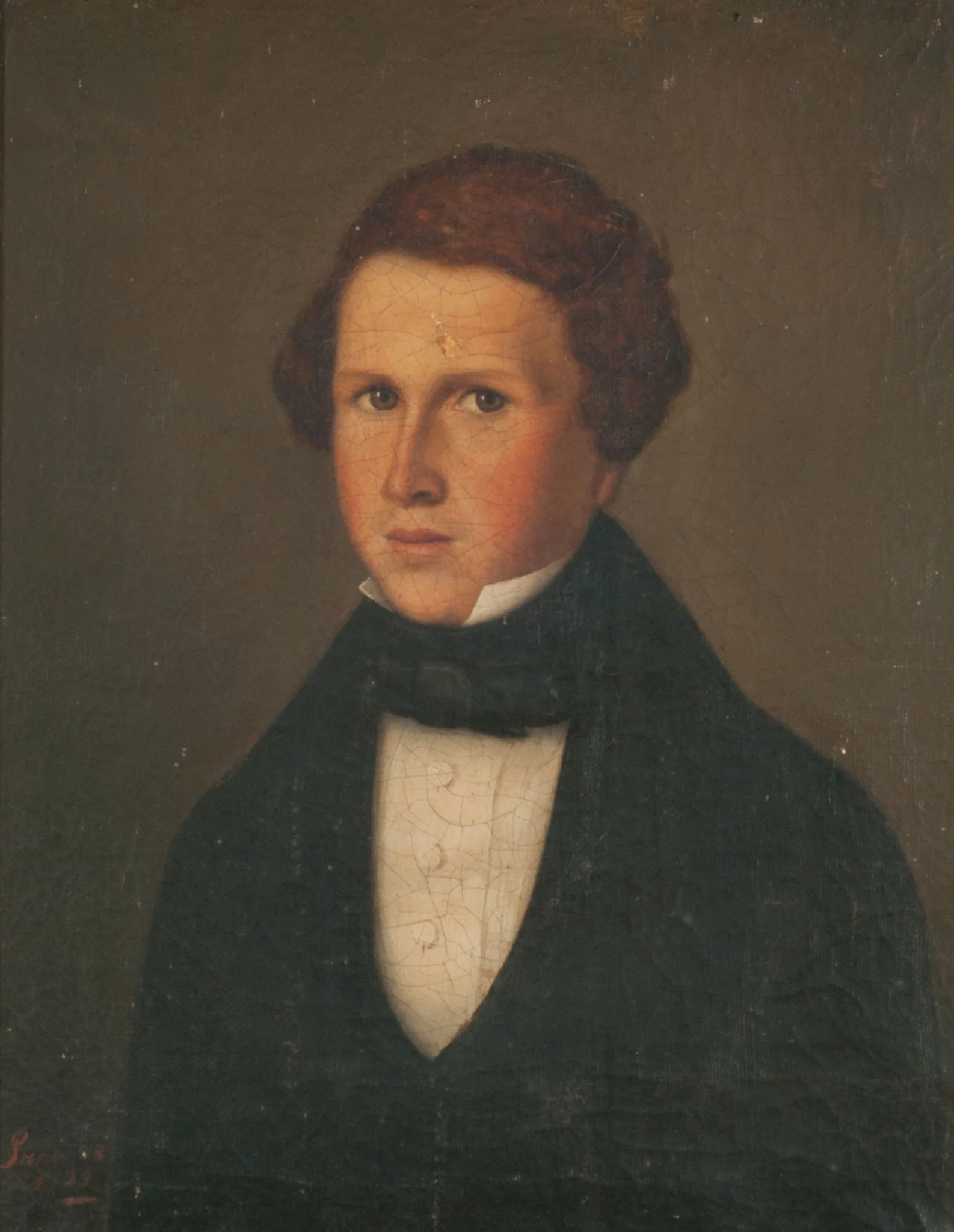 Retrato de Guillermo Rawson, detail
