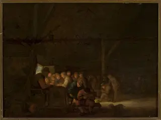 School, by Jan Miense Molenaer, oil