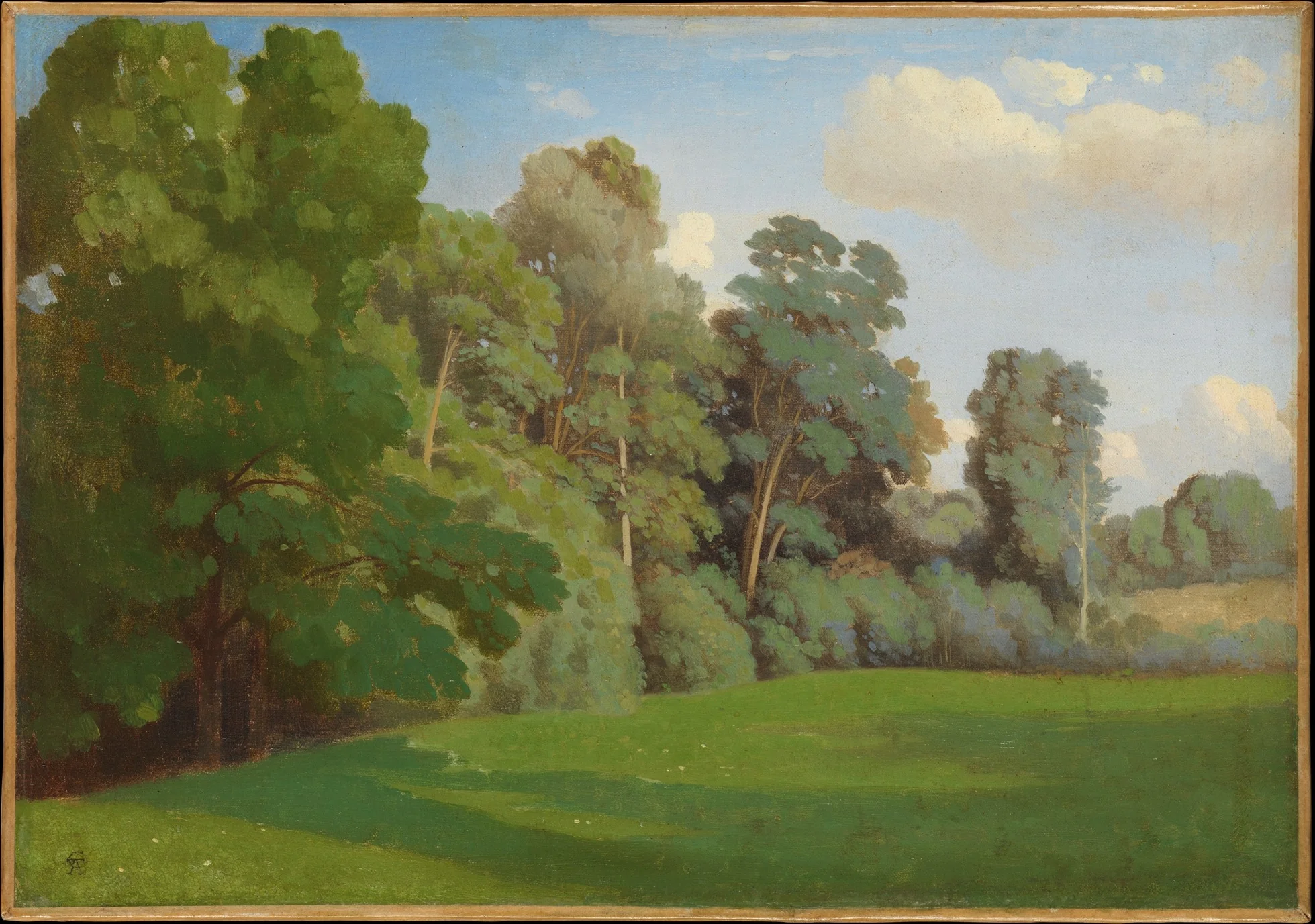 Edge of a Wood, detail
