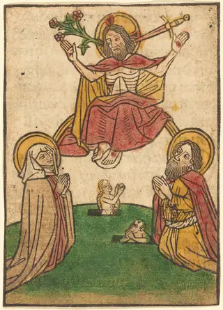 The Last Judgment, by Ludwig of Ulm, ink, 1450