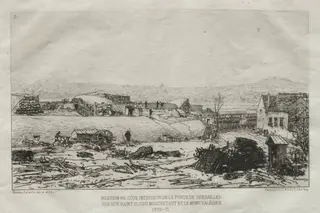 Bastion 66, by Maxime Lalanne, 1870