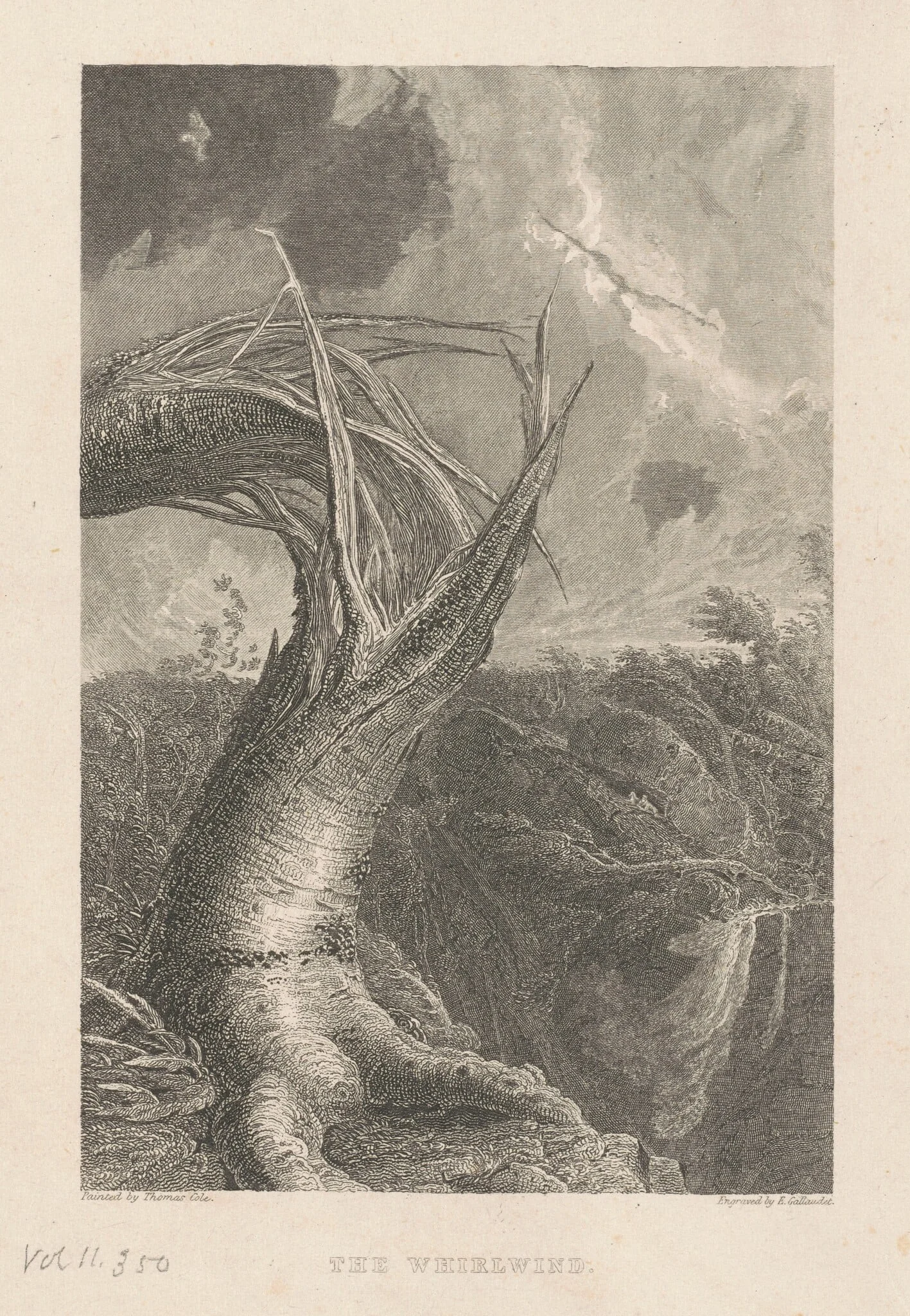 The Whirlwind, detail