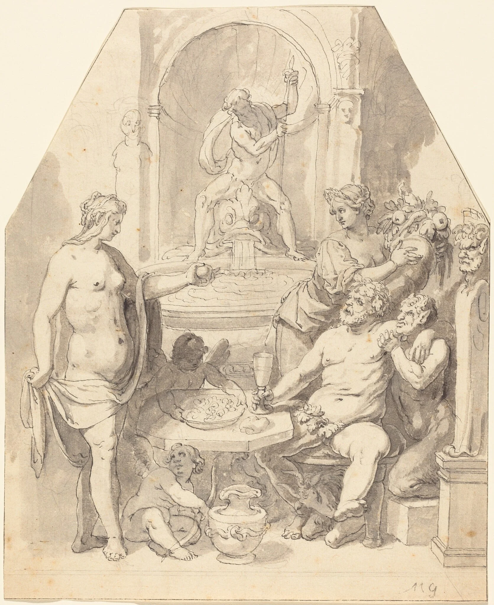 Without Ceres and Bacchus, Venus Freezes, detail
