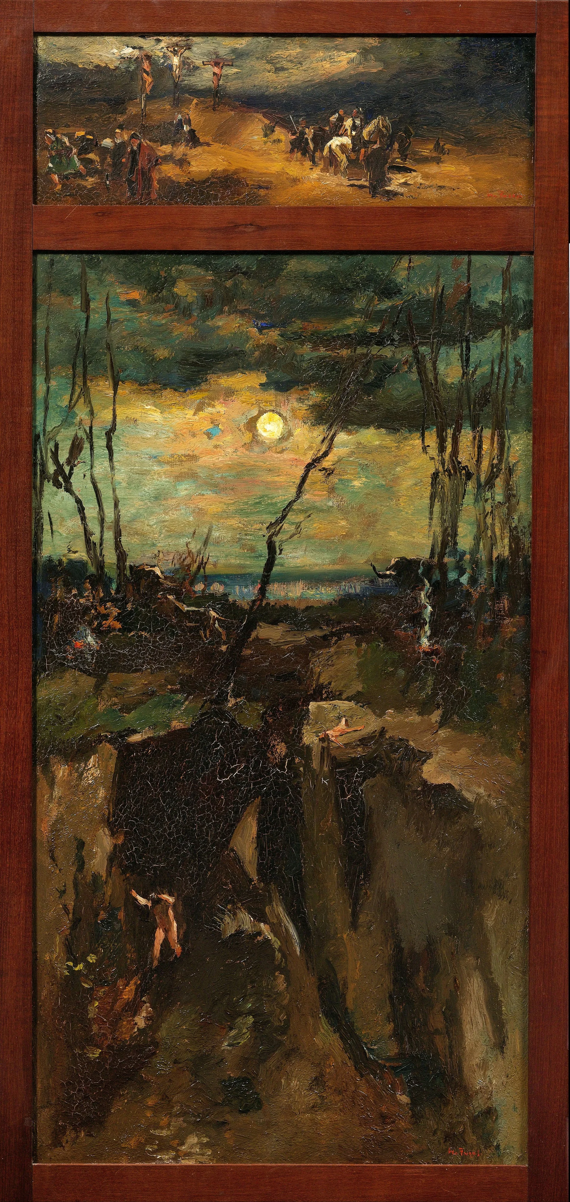Kaïn en Abel, detail