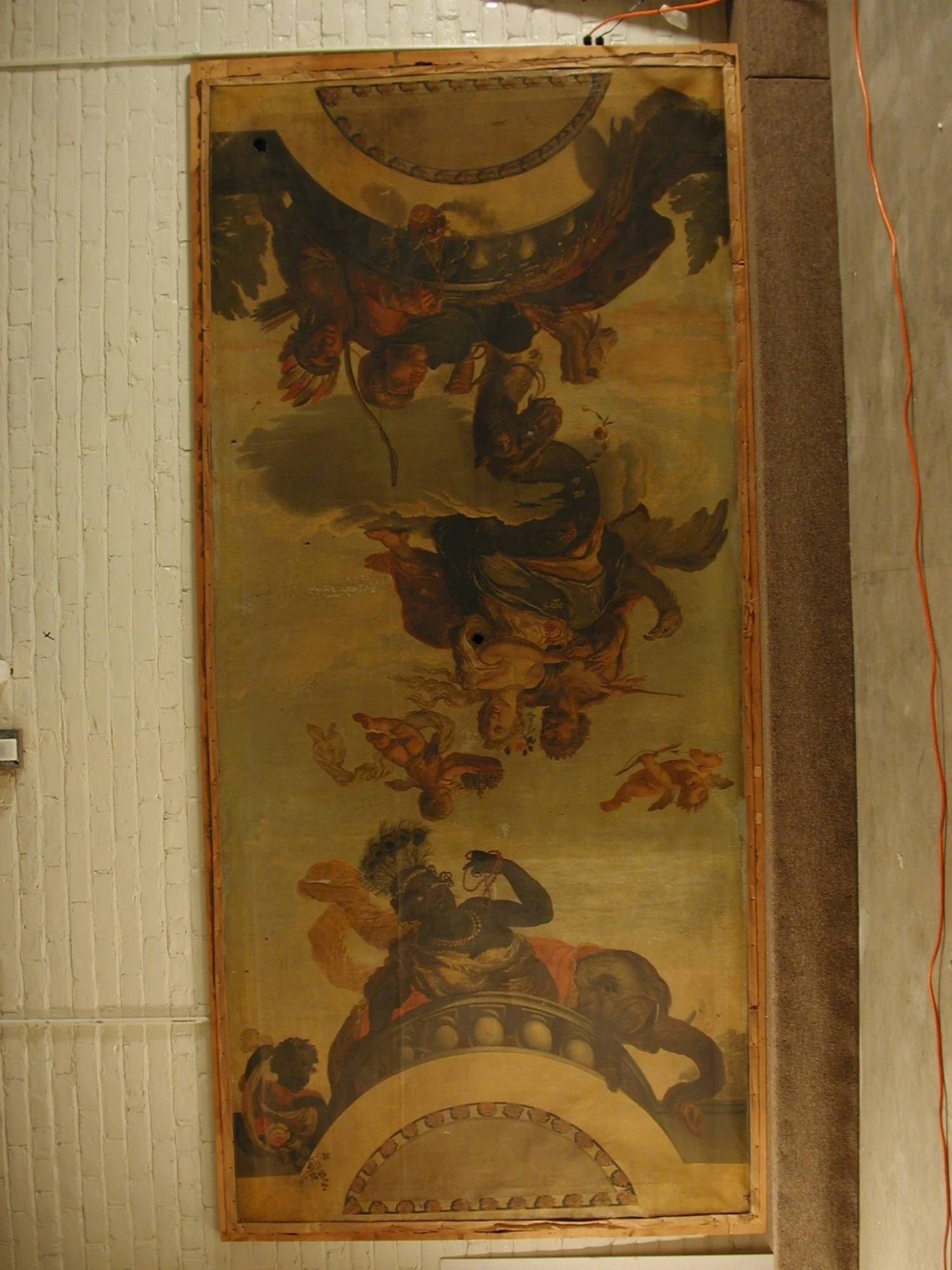 Four Continents, detail