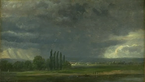 The Elbe Valley near Dresden, detail