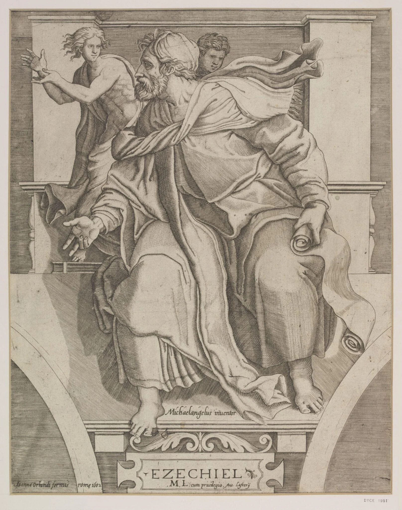 Ezekiel, detail