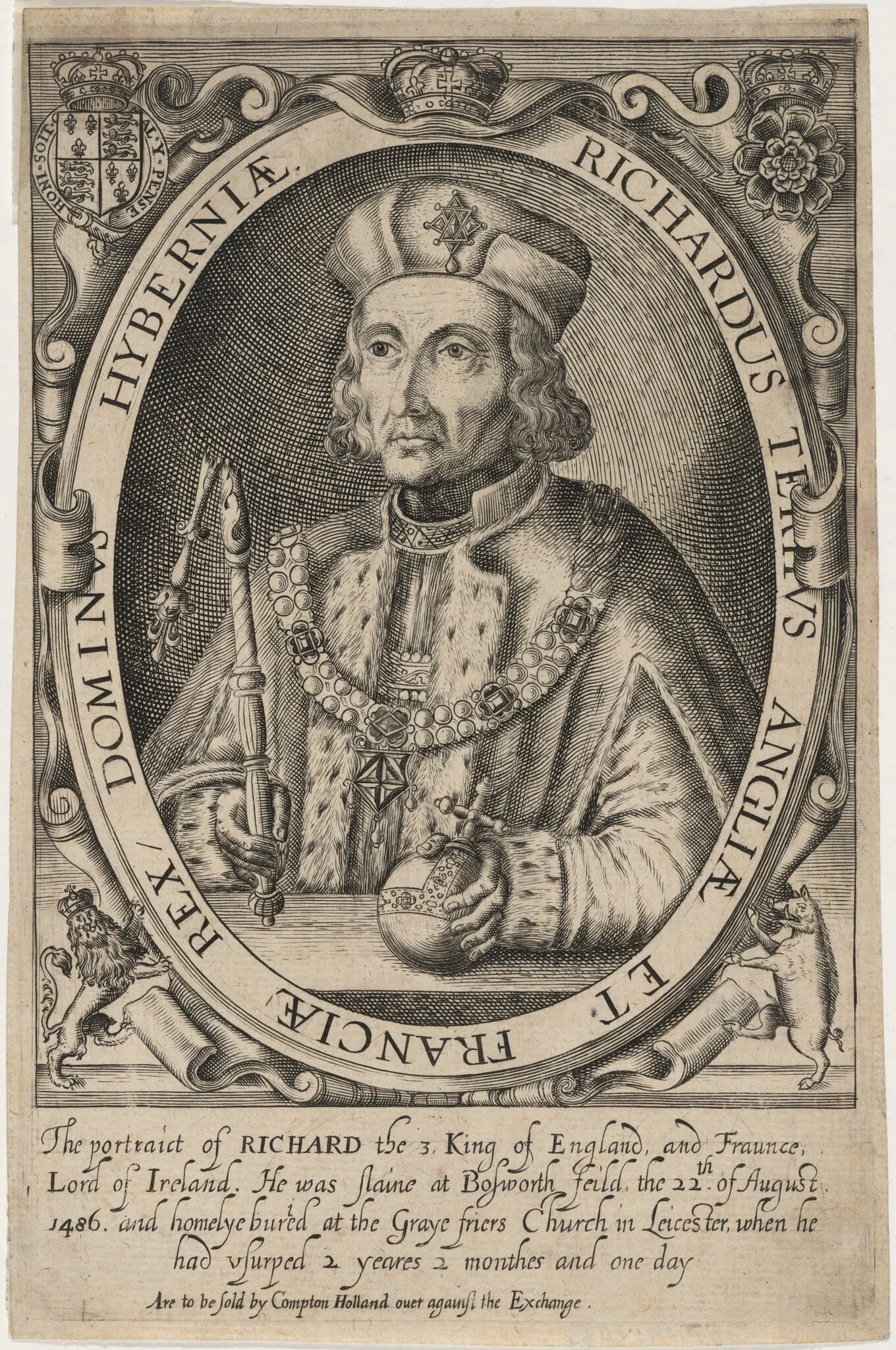 Richard III of England, detail